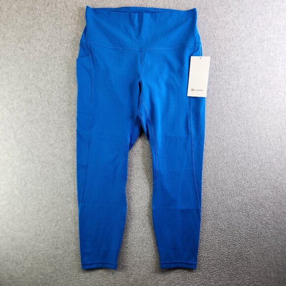 Lululemon Leggings Womens 12 Align High-Rise Pant with Pockets 25" Poolside New